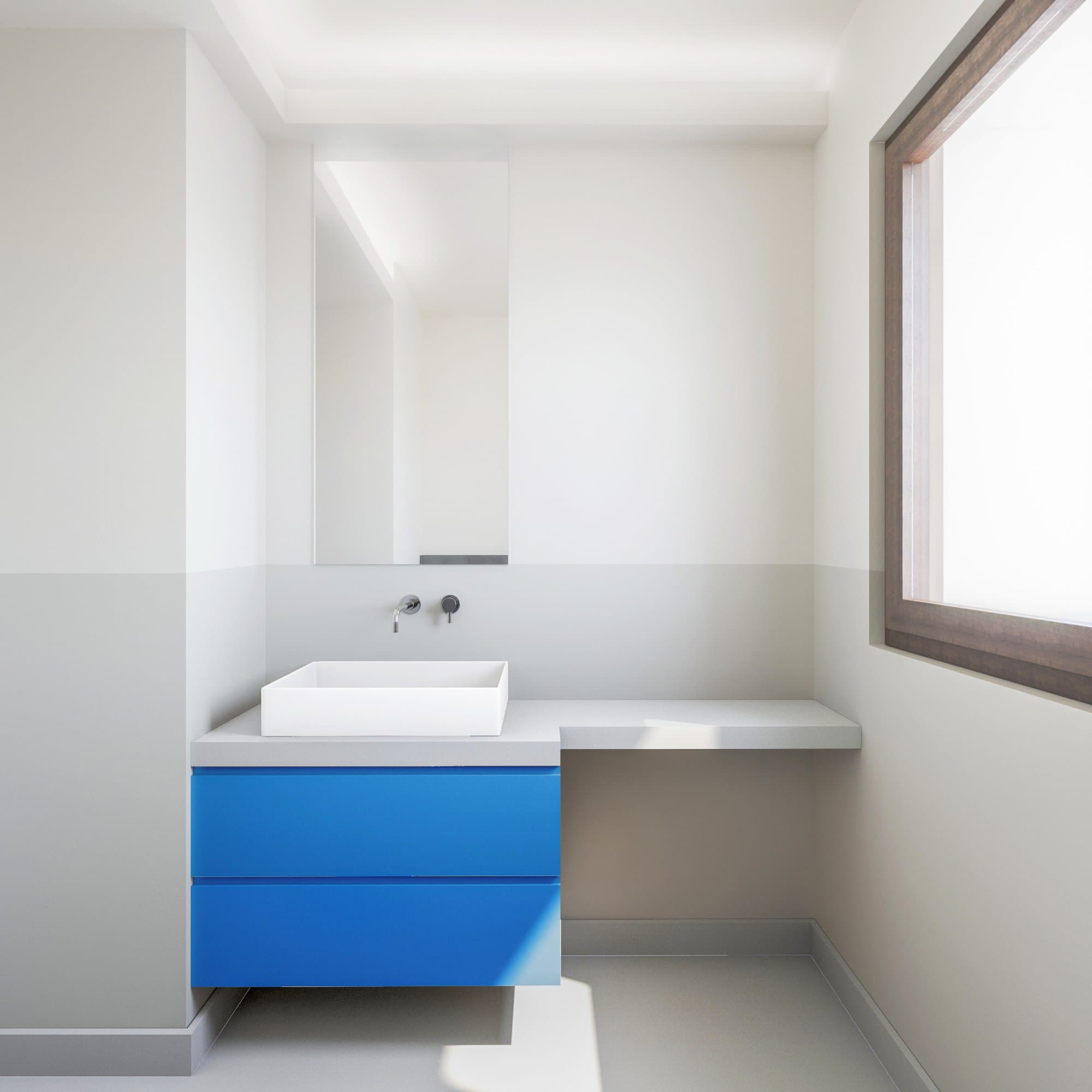 Bagno: dettaglio del lavabo